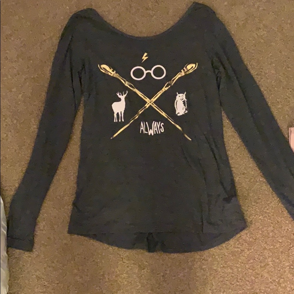 Cute grey Harry Potter long sleeve